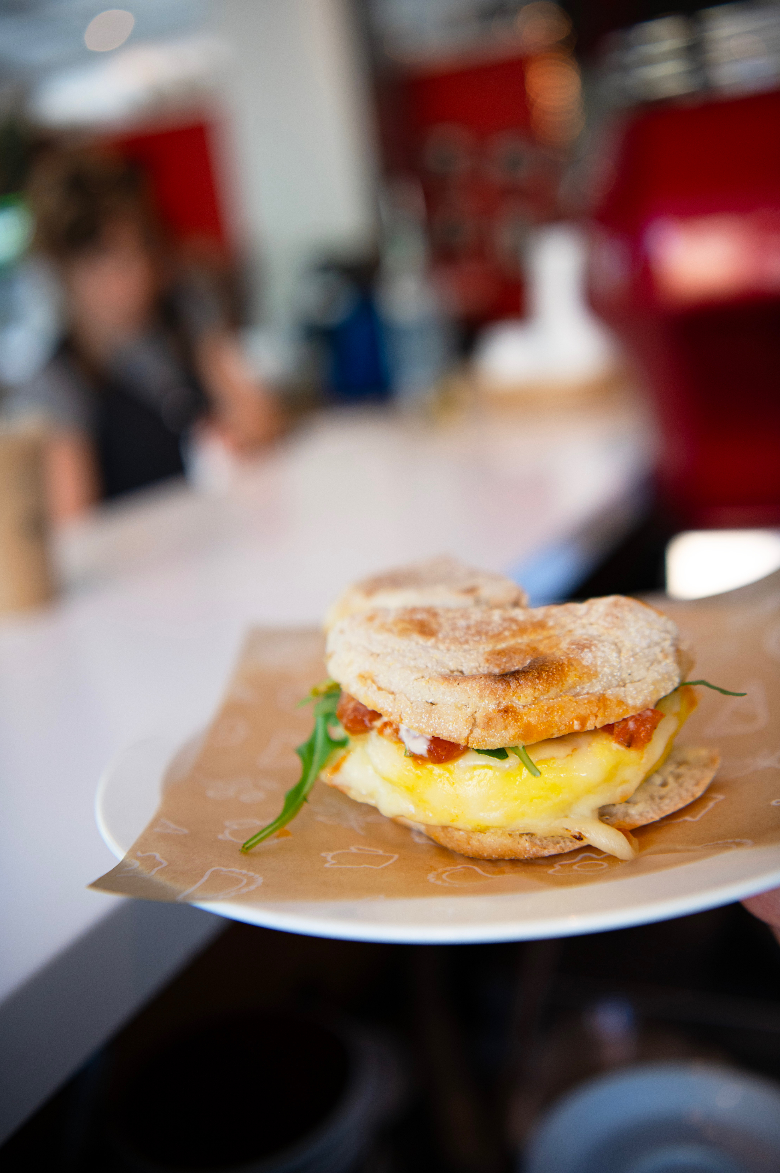 photo of breakfast sandwich
