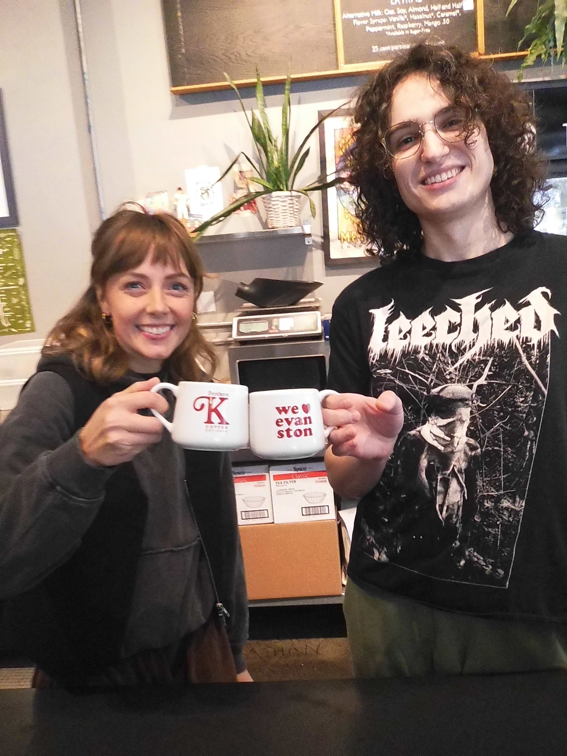 photo of Molly and barista